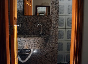 No interior dos apartamentos