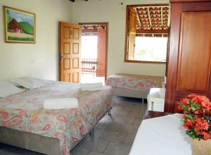 Interior dos apartamentos